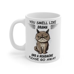 Funny Grumpy Cats Mug-Palacepals.