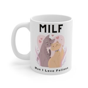 Cute Two Cats Coffee Cup