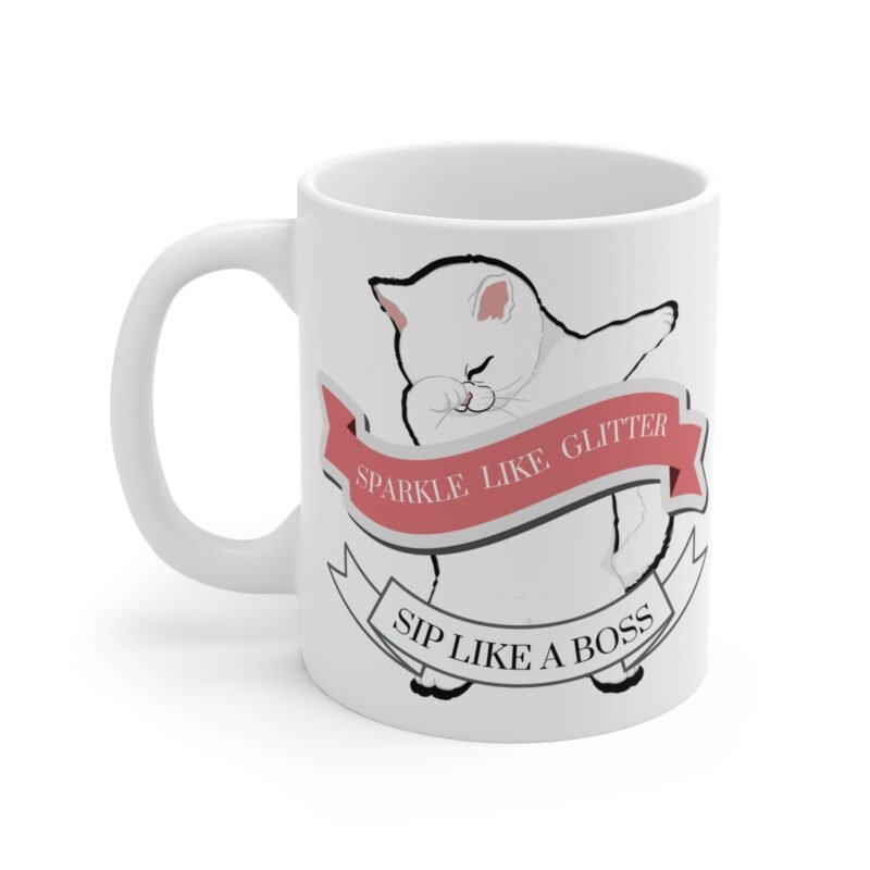 Funny Cat Dabbing Mug