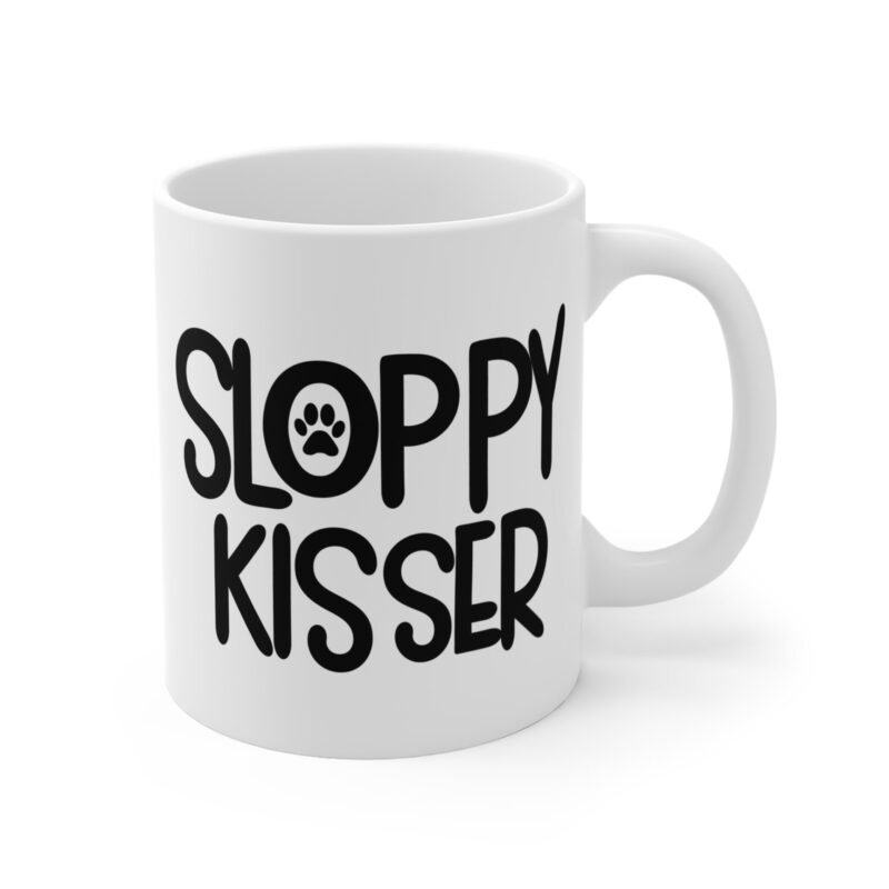 Sloppy Kisser Dog Lover Mug – Palacepals Funny Pet Coffee Cup | Gift for Dog Moms And Dog Dads | Cute Puppy Mug for Pet Owners - Image 3