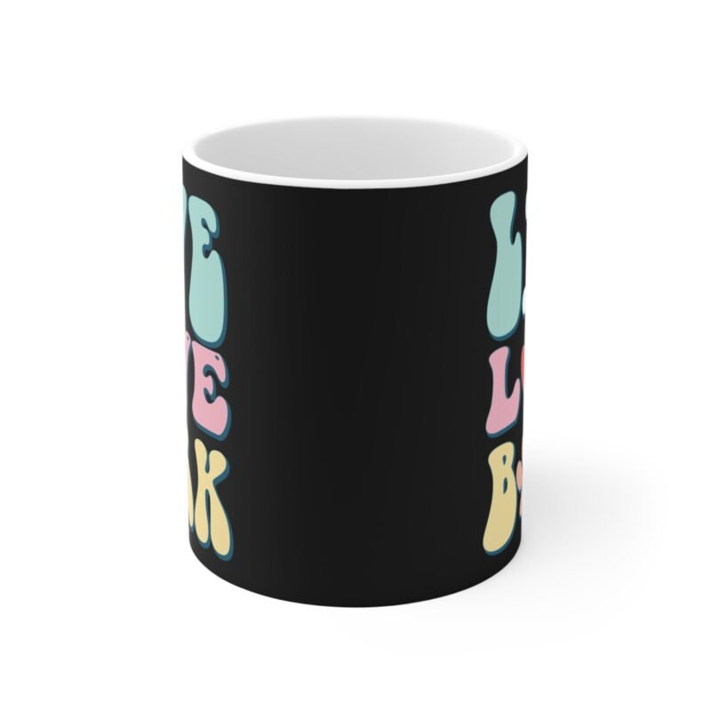 Live Love Bark Dog Mug – Palacepals Cute Coffee Cup for Dog Lovers | Pet Parent Gift | Funny Dog Themed Mug - Image 2