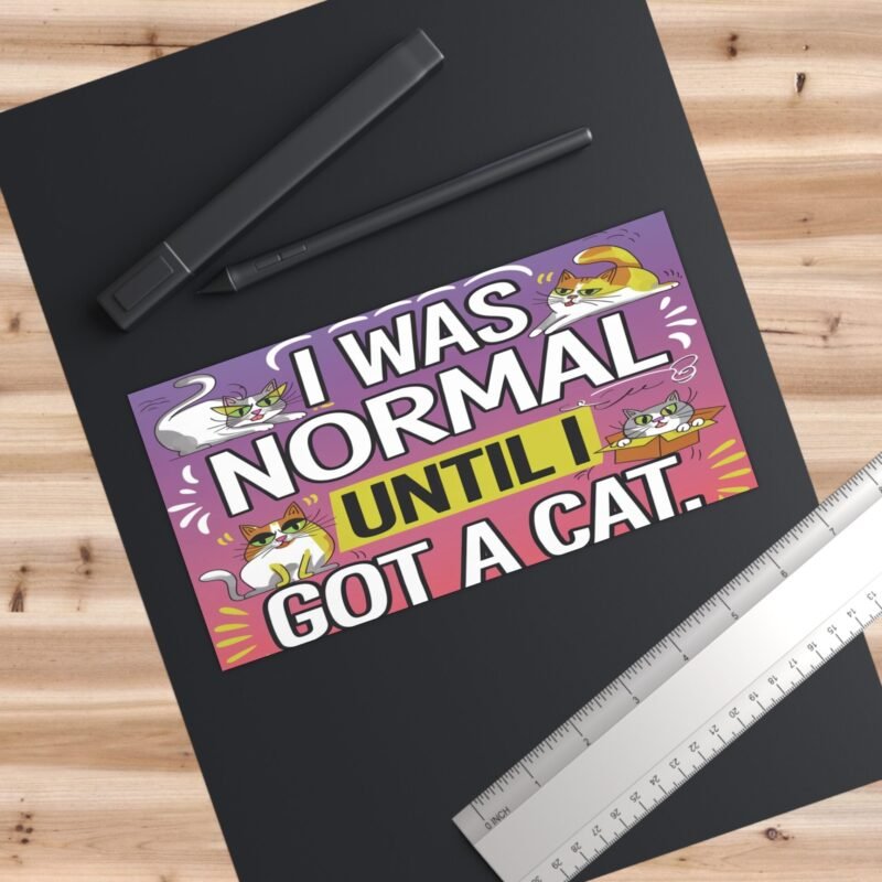 Funny Cat Lover Mug – Palacepals I Was Normal Until I Got a Cat – Cute Gift for Cat Owners And Pet Parents - Image 3