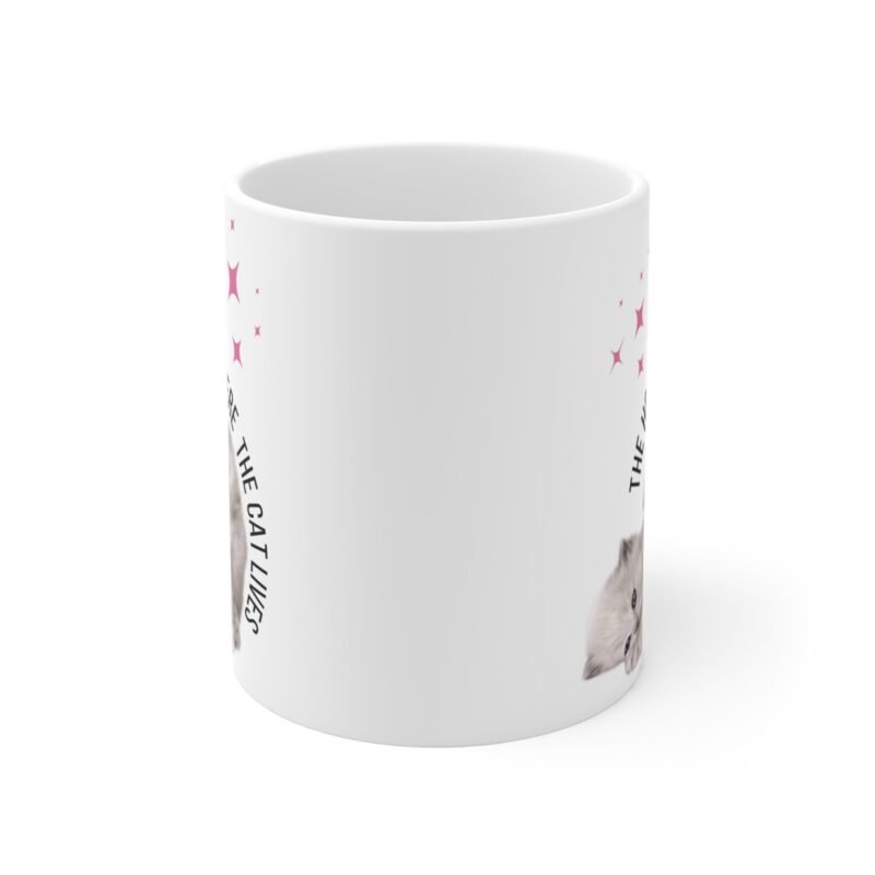 Funny Retired Cat Mug – Palacepals Who Cares I’m Retired Coffee Cup – Perfect Gift for Cat Lovers And Retirees - Image 2