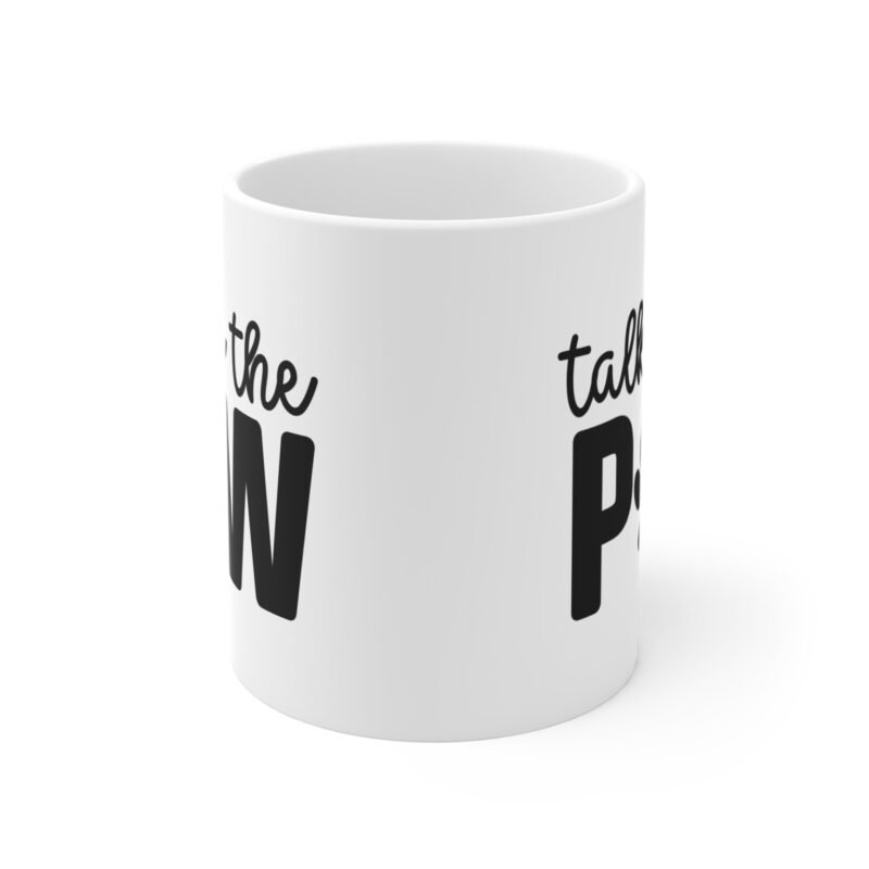 Talk to the Paw Mug – Palacepals Funny Cat And Dog Lover Coffee Cup | Cute Pet Lover Gift for Animal Owners And Pet Parents - Image 2
