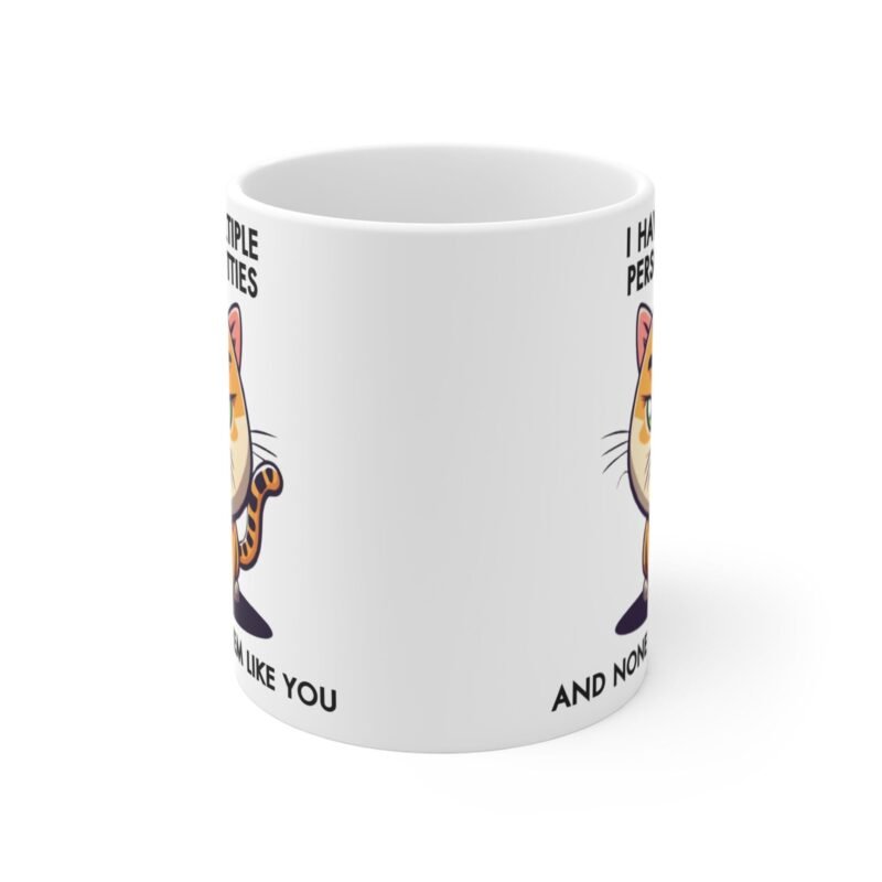 Grumpy Cat Mugs - I Have Multiple Personalities and None of Them Like You - Funny Cat Lover Gift - Hilarious Cat Mug for Pet Parents - Image 2