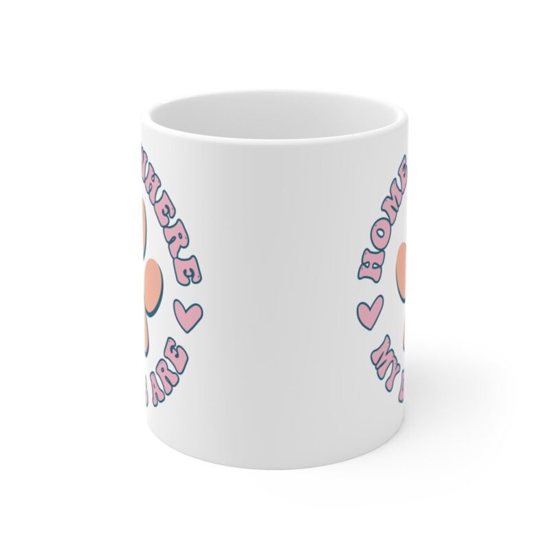 Home Is Where My Dogs Are Mug – Palacepals Dog Lover Coffee Cup | Gift for Dog Moms And Pet Owners | Cute Puppy Quote Mug - Image 2