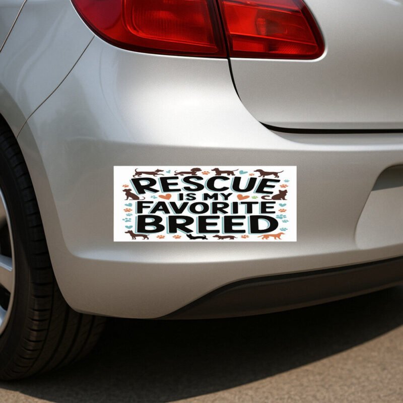 Favorite Breed Bumper Sticker – Palacepals