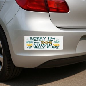 Funny Dog Bumper Sticker
