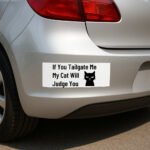 Funny Cat Bumper Sticker