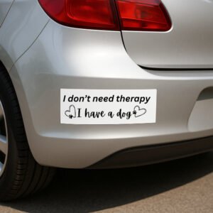 Dog Bumper Sticker