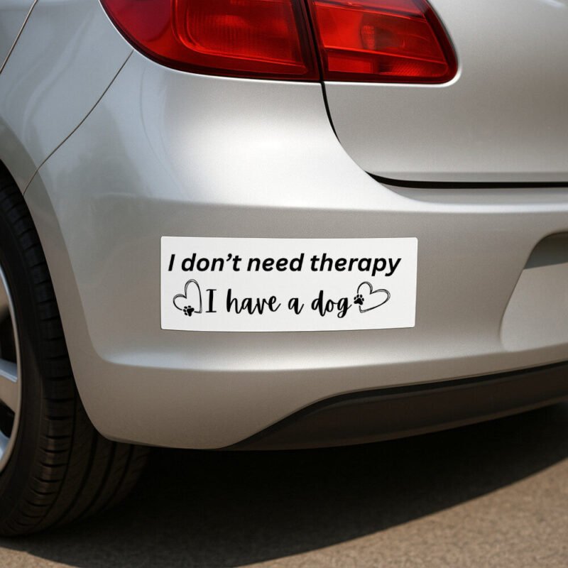 Dog Bumper Sticker