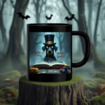 Halloween dog mug