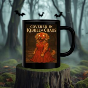 Halloween dog mug
