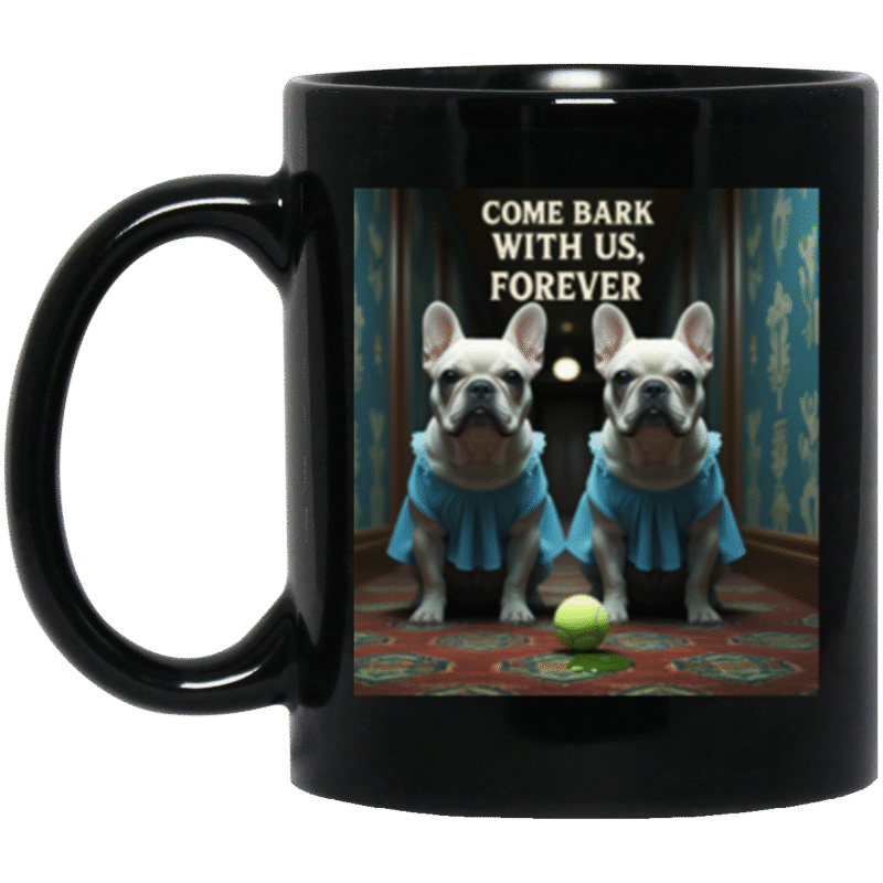 Halloween dog mug