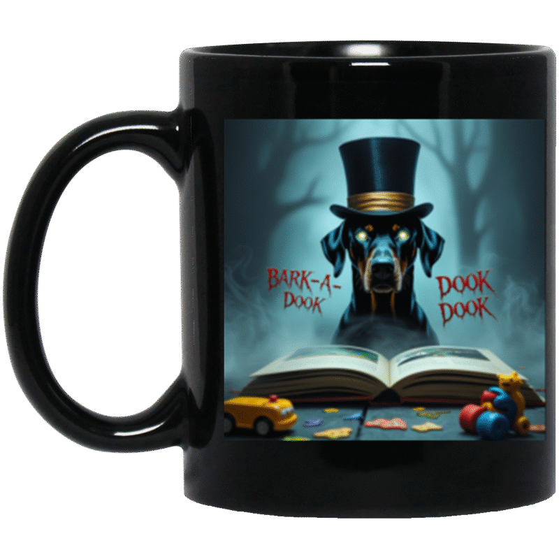 Halloween dog mug