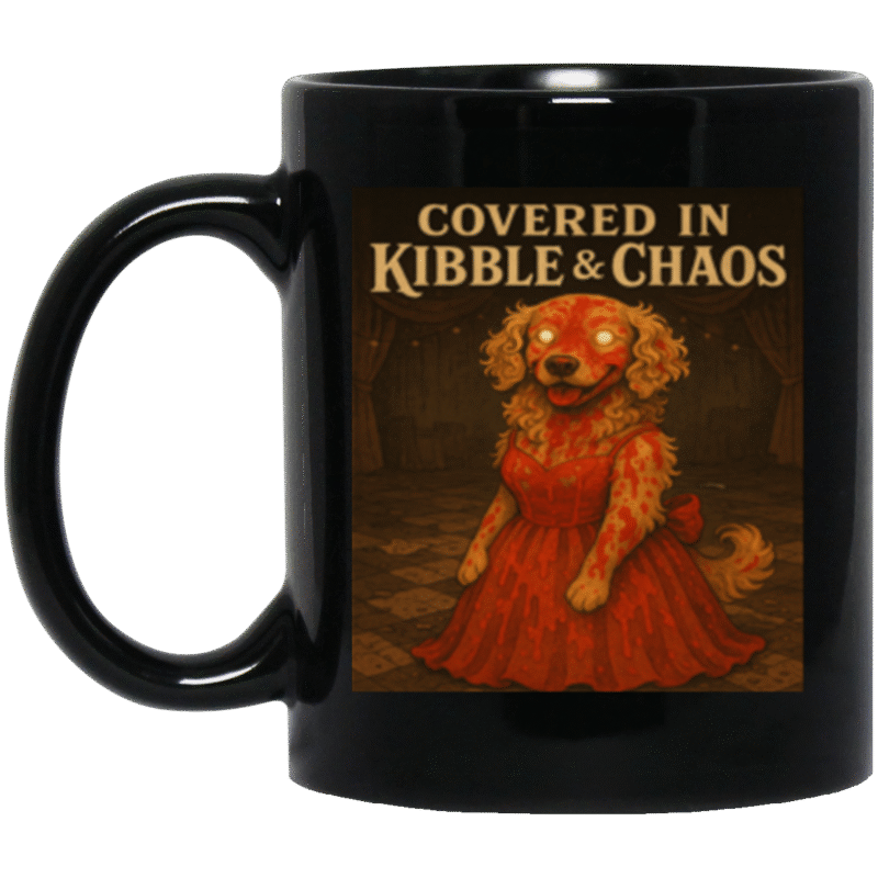 Halloween dog mug